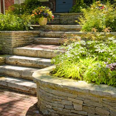 Block Retaining Wall